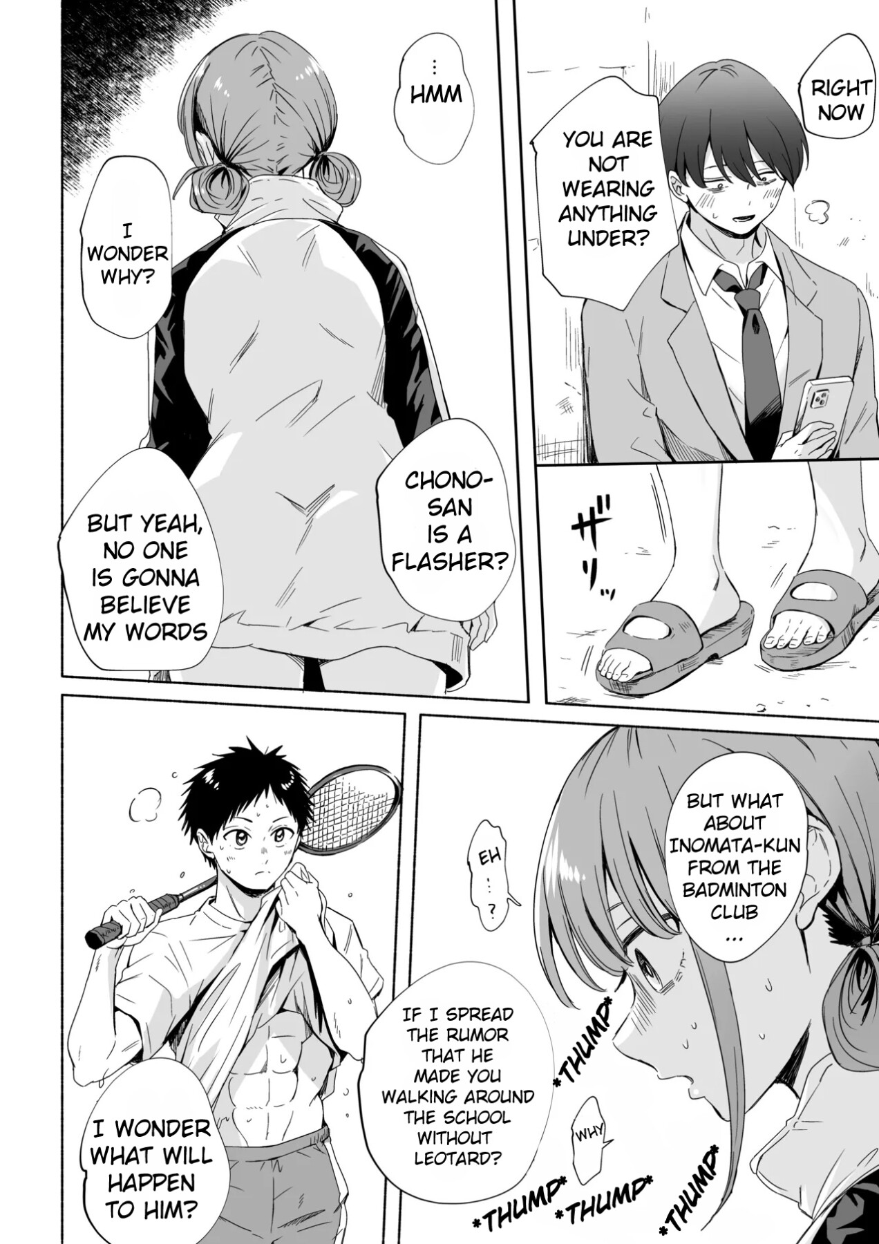Hentai Manga Comic-I was caught not wearing a leotar-Read-5